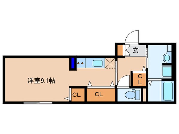 D-room  Futaba 2の物件間取画像